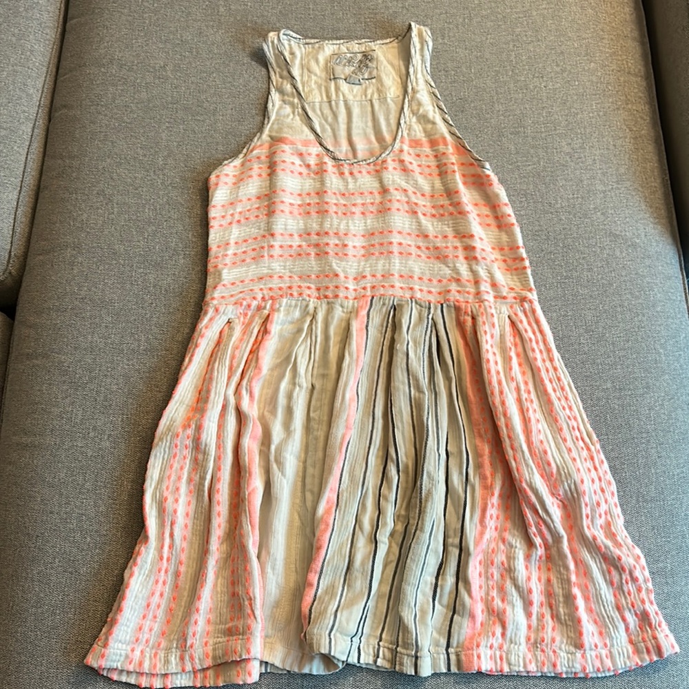 Ace & Jig neon pink dress